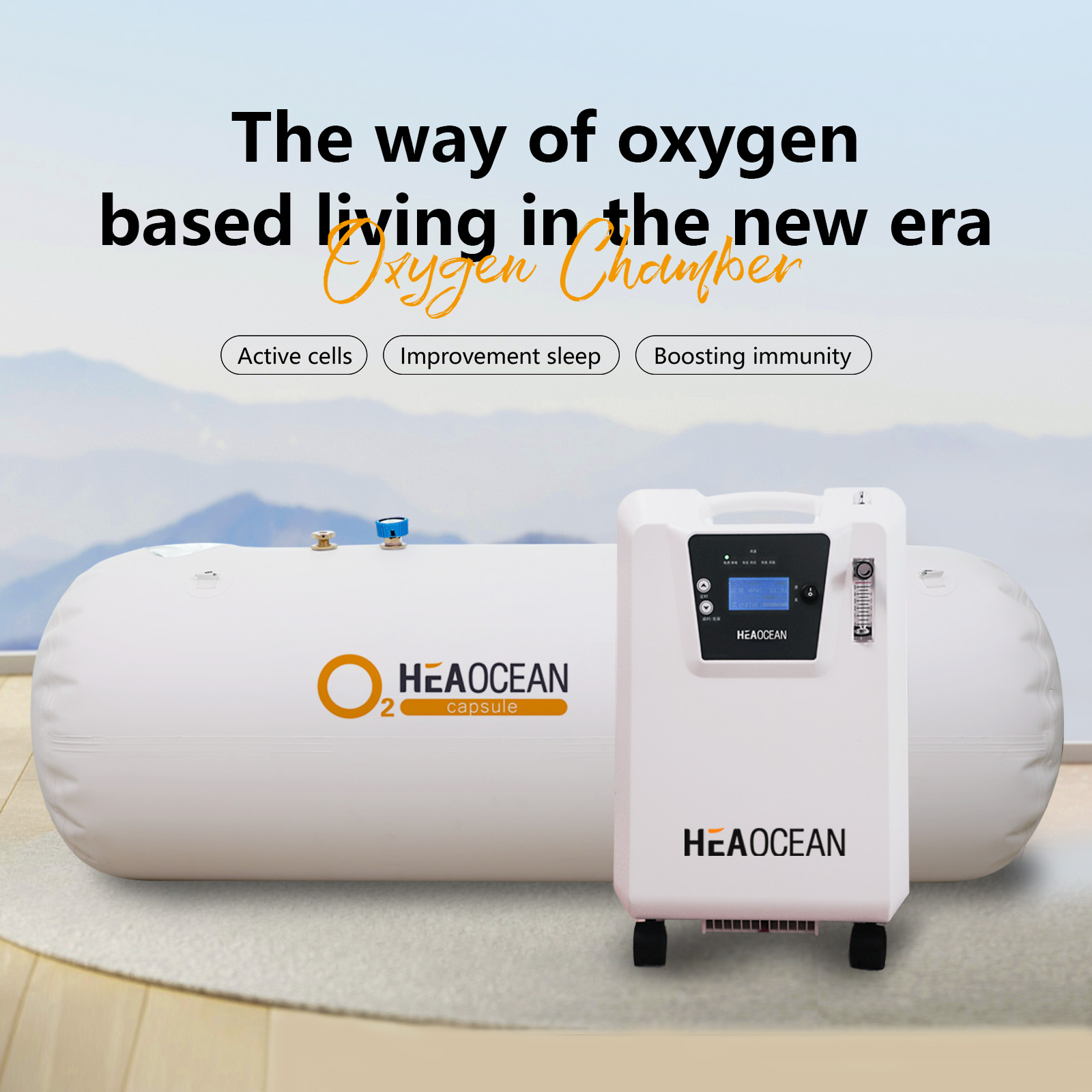 Hyperbaric Oxygen Chamber mHbot Sitting Cabin for Home Use 1.3-1.5ATA - View 3