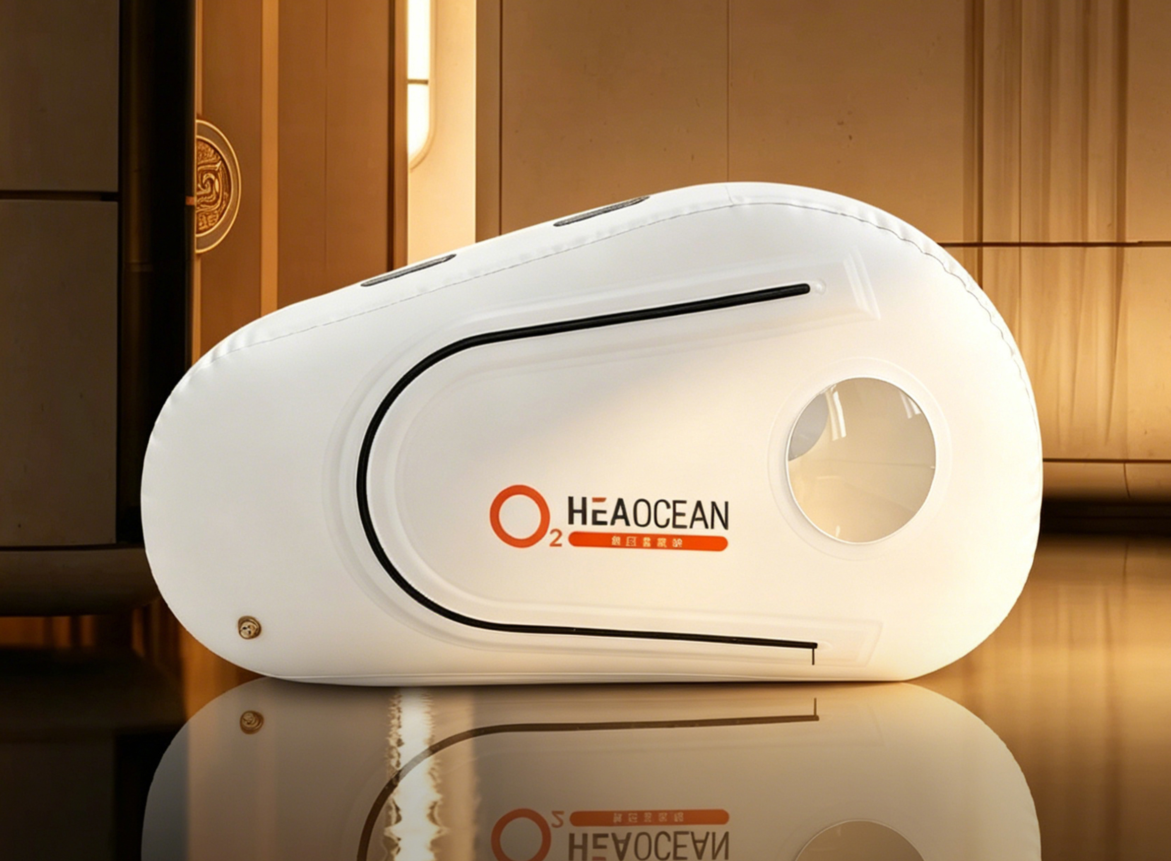 Integrated Sitting&Lying Hyperbaric Chamber for Business Use